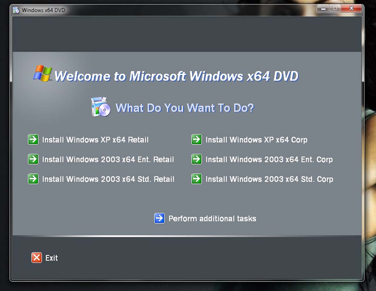 Windows Xp Professional 64 Bit Corporate Edition